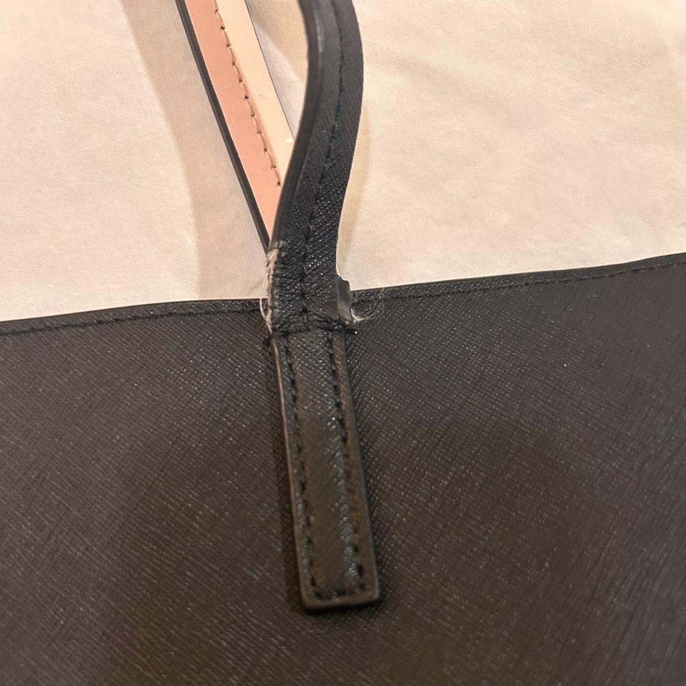 Kate Spade Black and Pink Tote Bag - Picture 5 of 9